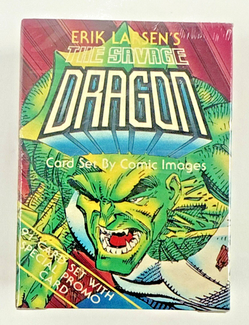 NEW Sealed 1993 Savage Dragon 91 Card Trading Set Erik Larsen Comic Images