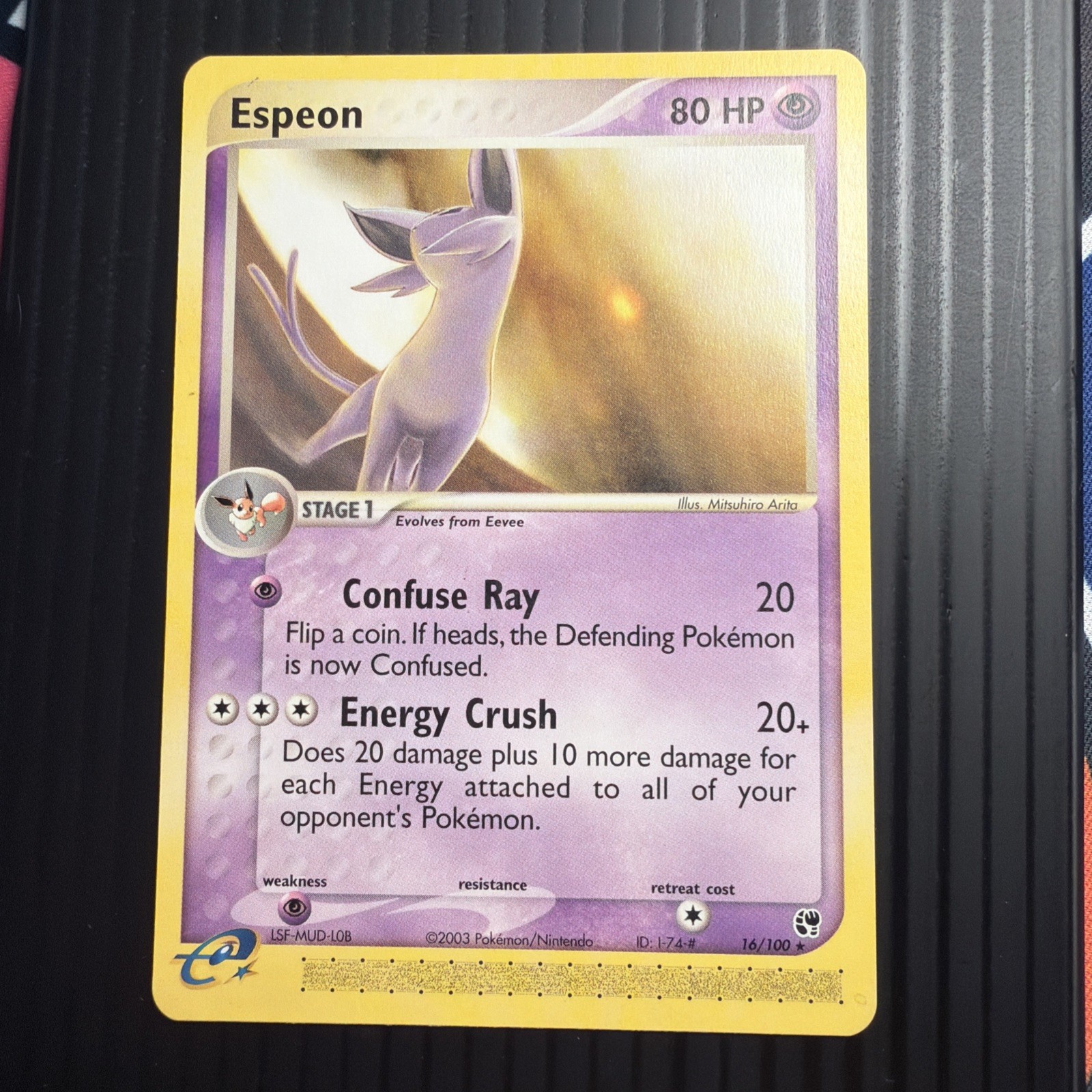 Espeon 16/110 EX Sandstorm NM/LP