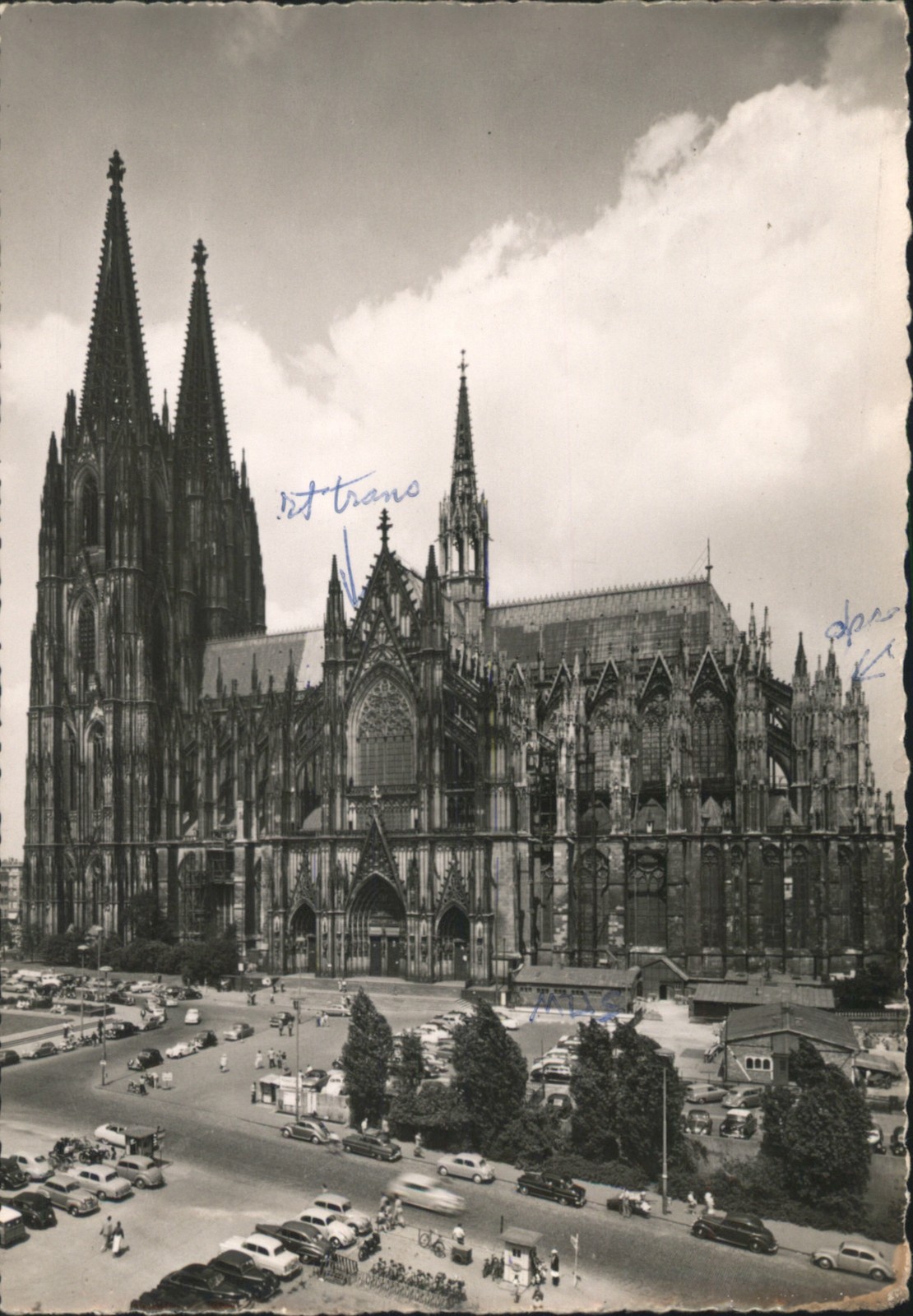 Koln, Germany am Rhein Dom Sudseite Original Vintage Postcard Koln, Germany am Rhein Dom Sudseite Original Vintage Postcard