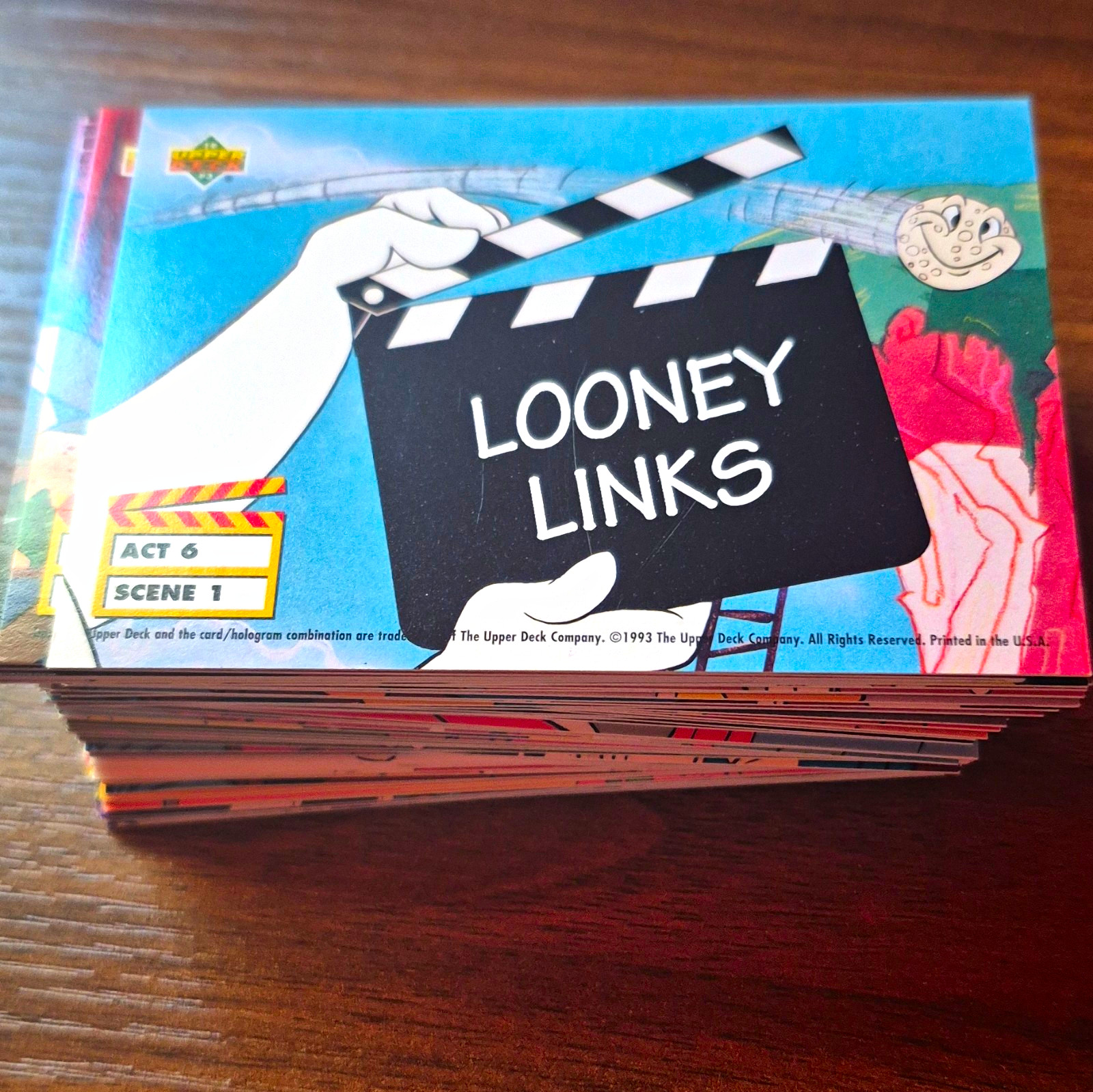 Upper Deck 1993 Looney Tunes Base Set act 1 to 10