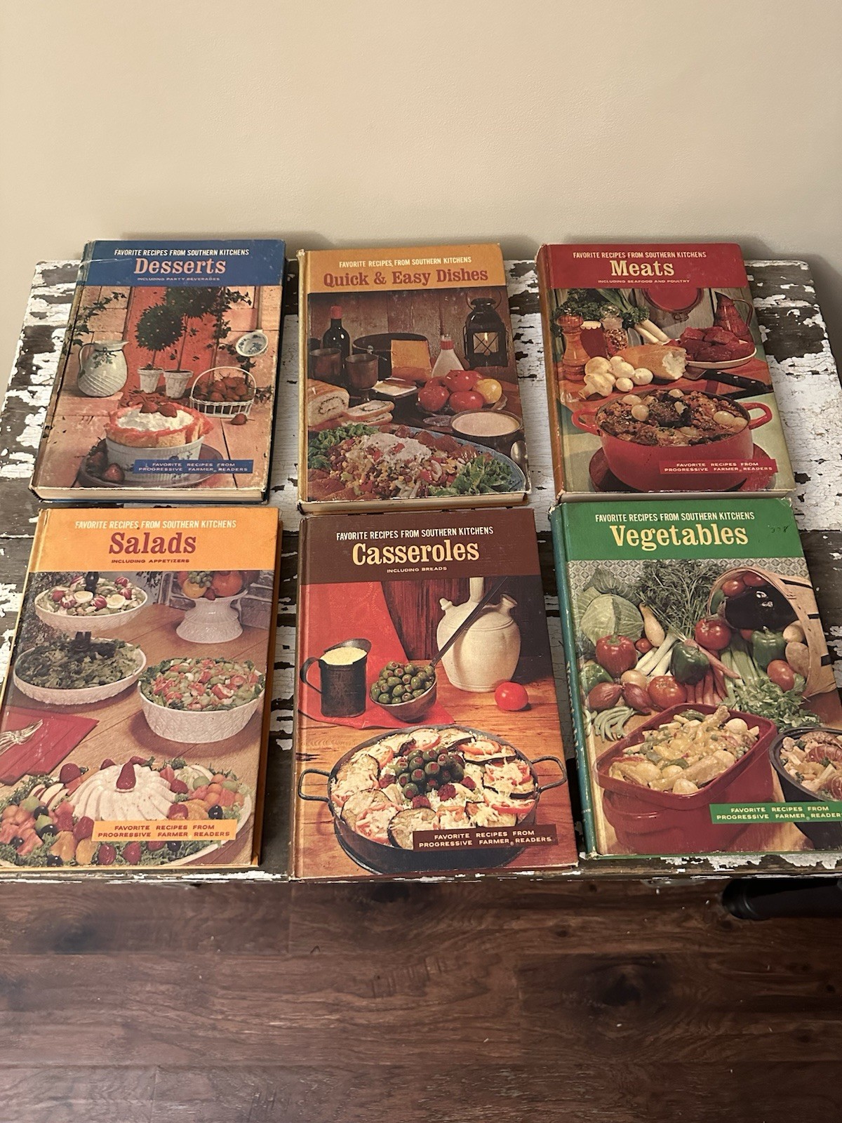 Vintage Favorite Recipes From Southern Kitchens Cookbooks 1967 Lot of 6 Hardcove Vintage Favorite Recipes From Southern Kitchens Cookbooks 1967 Lot of 6 Hardcove