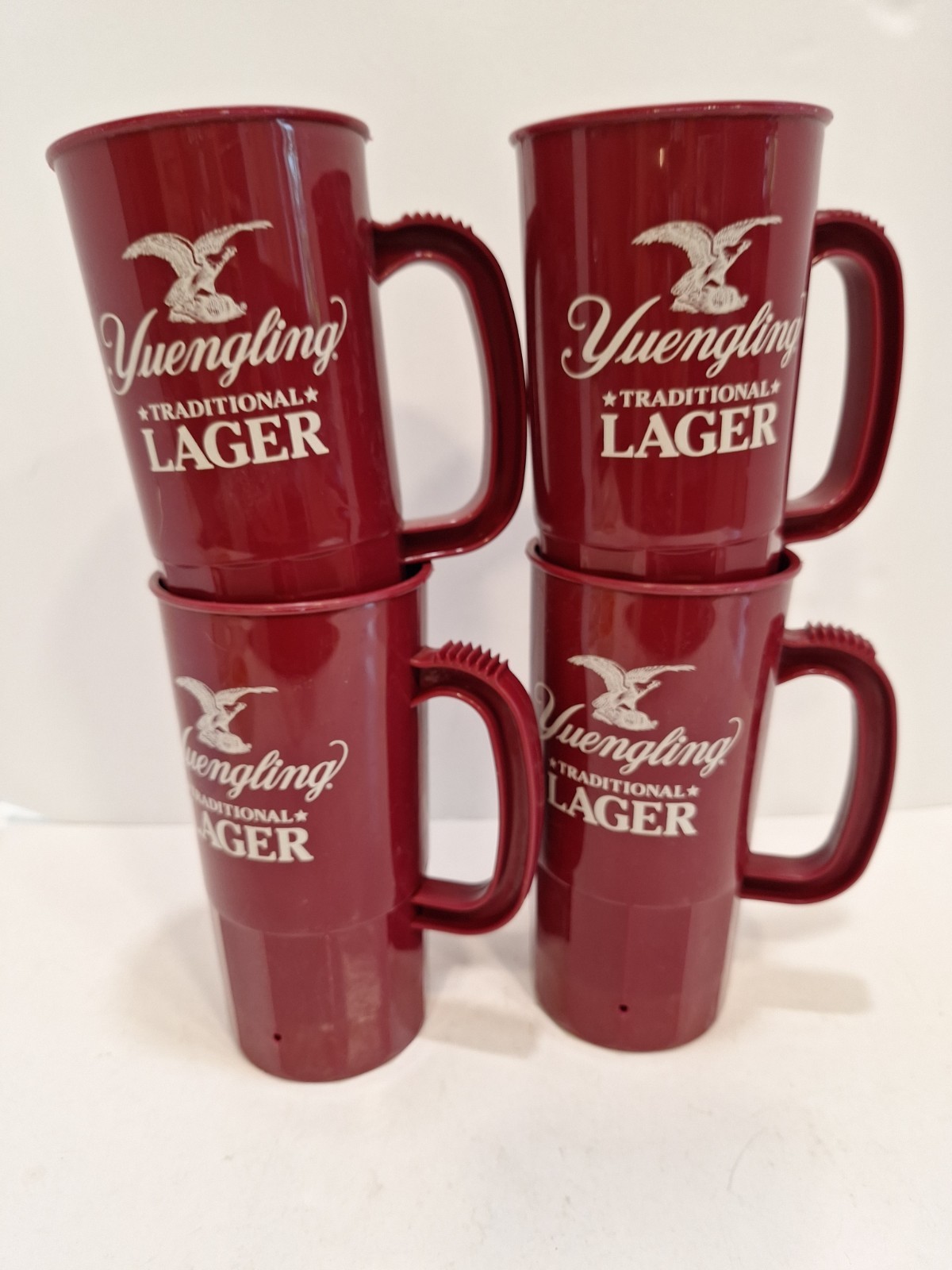 Yuengling Traditional Lager Set Of 4 Mugs Cups Game Day 40 Years Before Football