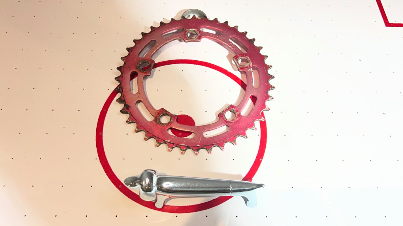 SUGINO BMX CHAINRING OLD SCHOOL BMX 40T VINTAGE 80s 110BCD extra Burner Haro Gt