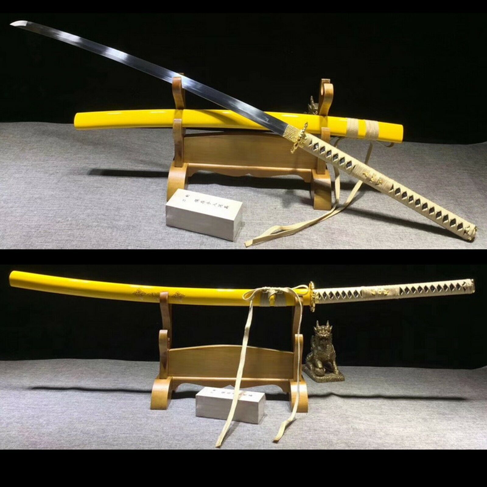 45\'\' Handmade 1095 high carbon steel longer katana Japanese samurai Sharp