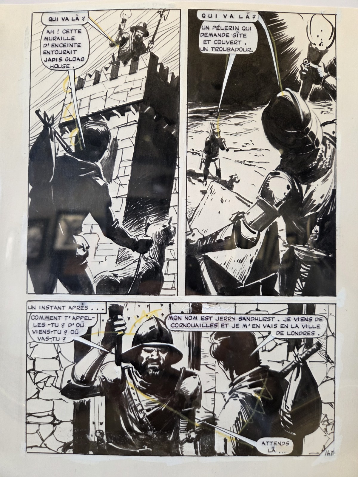 Hallucinations: Abandon All Hope Original Comic Art 1973 🔥🔥🔥 Horror Published