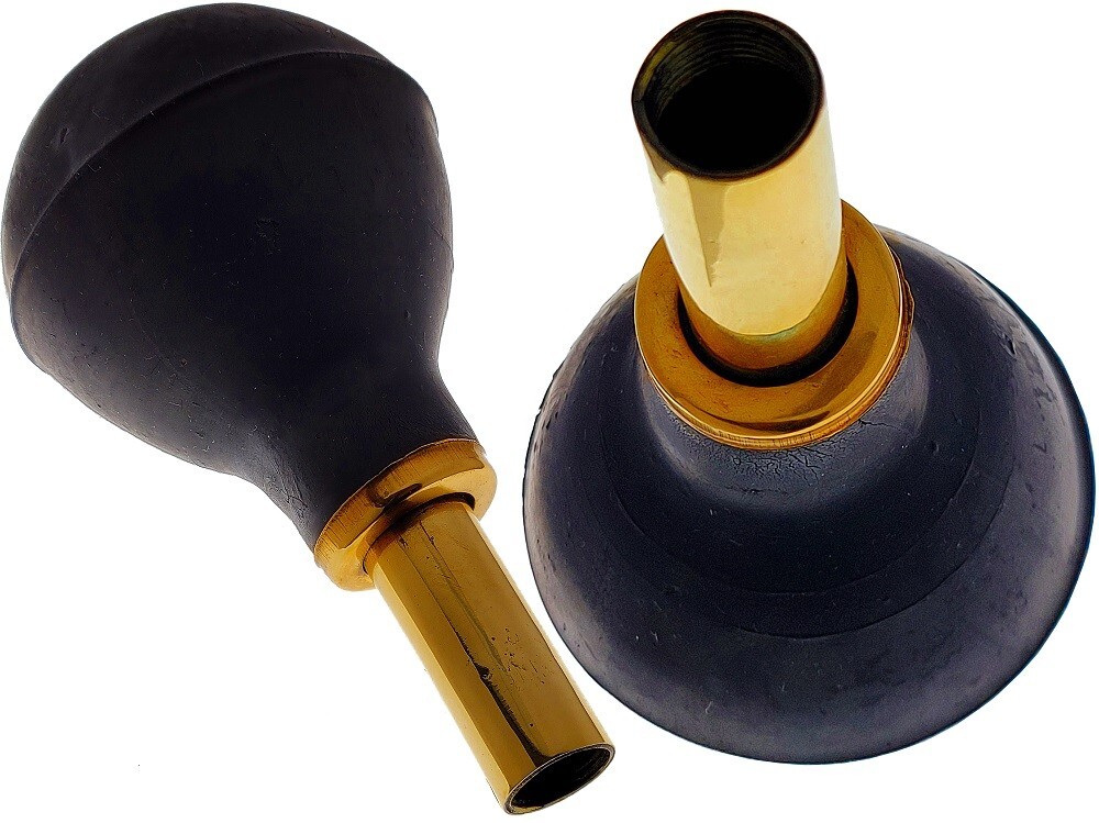 DEURA MINI SPARE REPLACEMENT RUBBER BULB VINTAGE ANTIQUE BRASS CAR TAXI HORN 5\