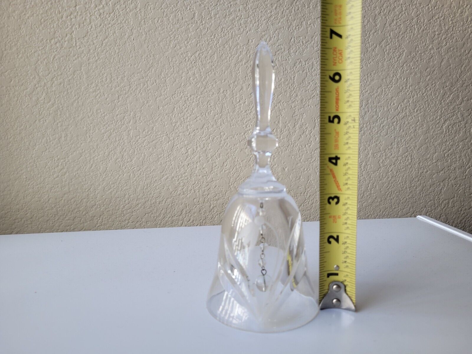 Vintage Cut Crystal Hand Bell