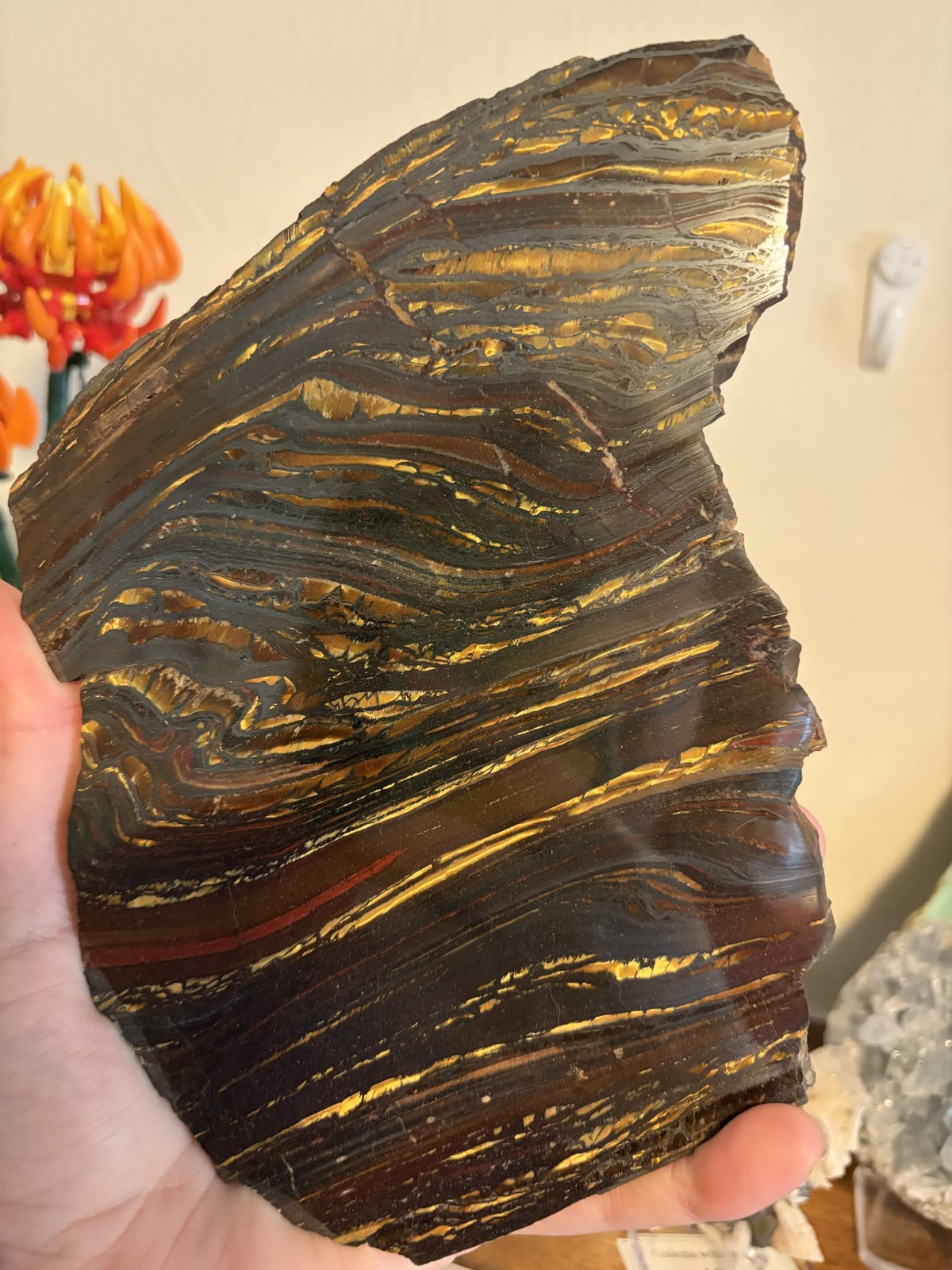Banded Tiger Iron, Marra Mamba Formation, Western Australia Banded Tiger Iron, Marra Mamba Formation, Western Australia