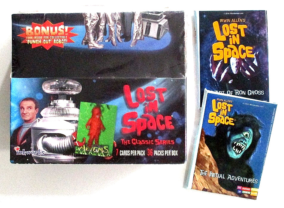 1997 Lost in Space Classic TV Series Card Box 36 Packs Sealed + 2 R. GROSS PACKS