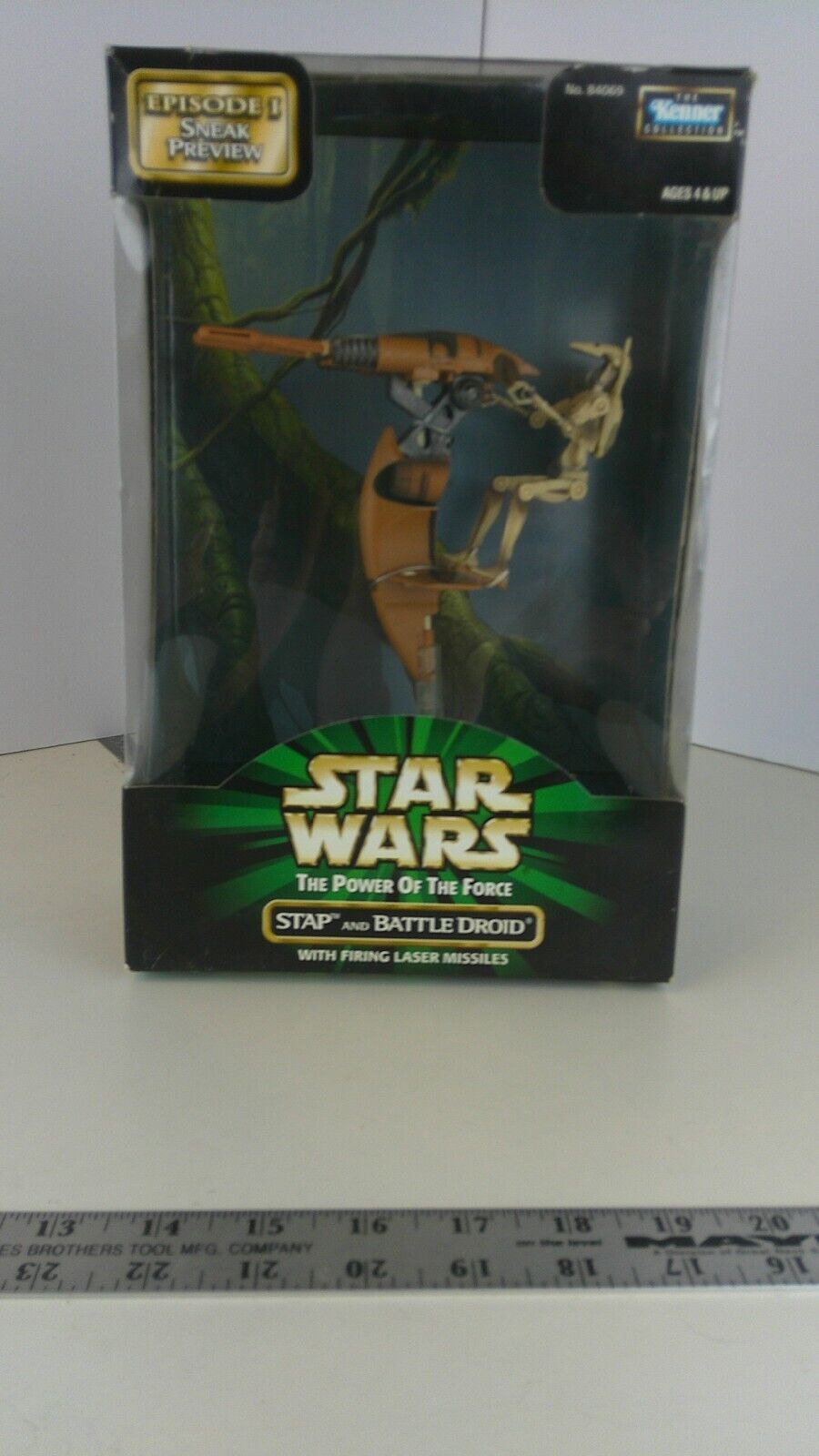 1998 Hasbro Star Wars Power of the Force STAP and Battle Droid MISB  BIS