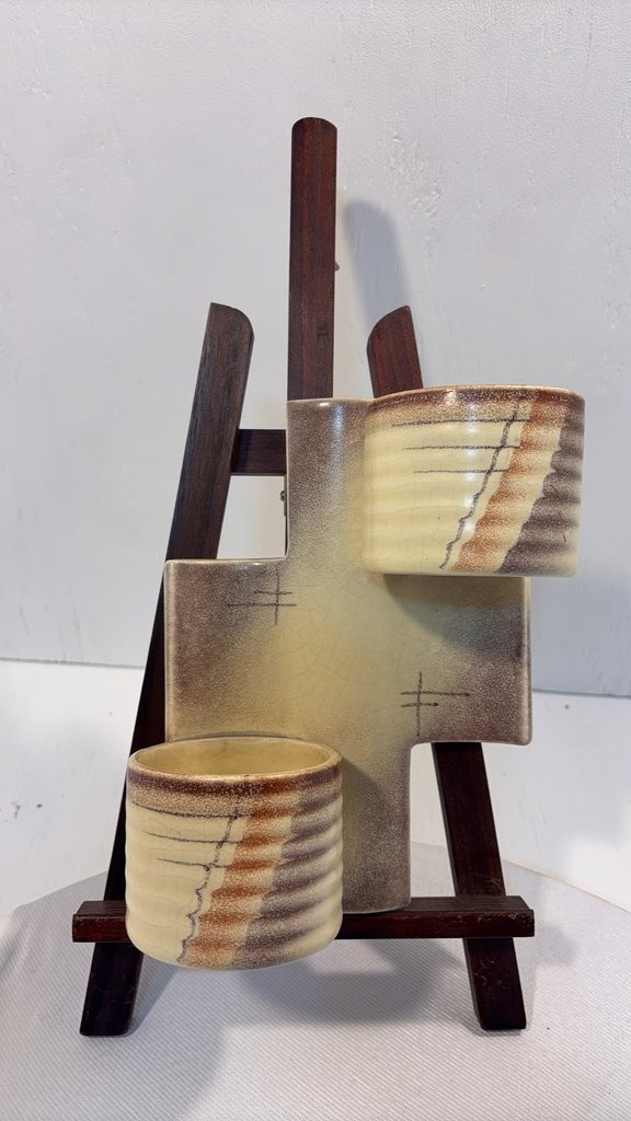 Vintage German Ceramic Wall Planter/Wall Pocket Vintage German Ceramic Wall Planter/Wall Pocket