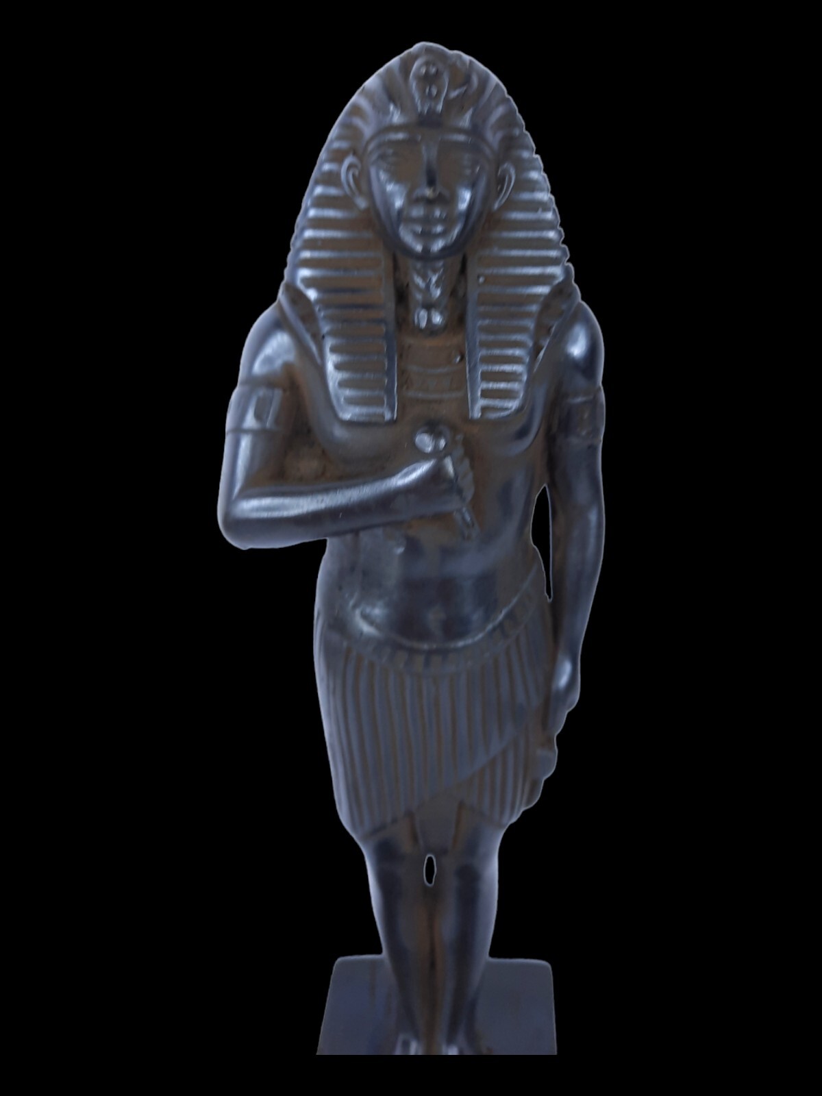 UNIQUE ANTIQUE ANCIENT EGYPTIAN Statue Stone King Tutankhamun Magic Hieroglyphic
