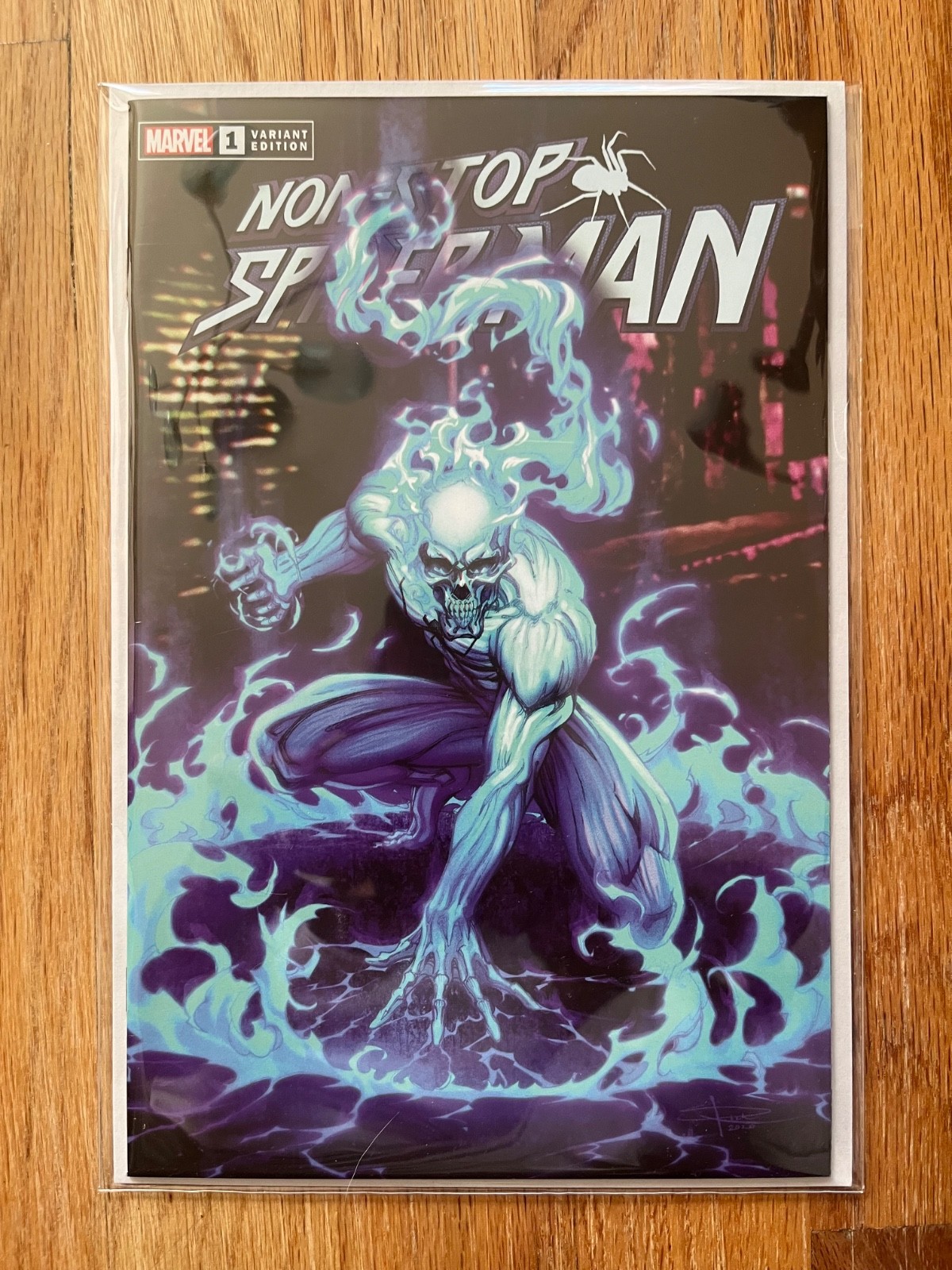 NON-STOP SPIDER-MAN #1 — SABINE RICH GHOST SPIDER  SPIRIT EXCLUSIVE VARIANT NM