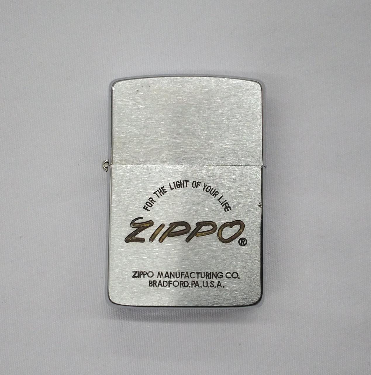 ZIPPO Cursive Logo Zippo Model No.  ZIPPO Cursive Logo ZIPPO