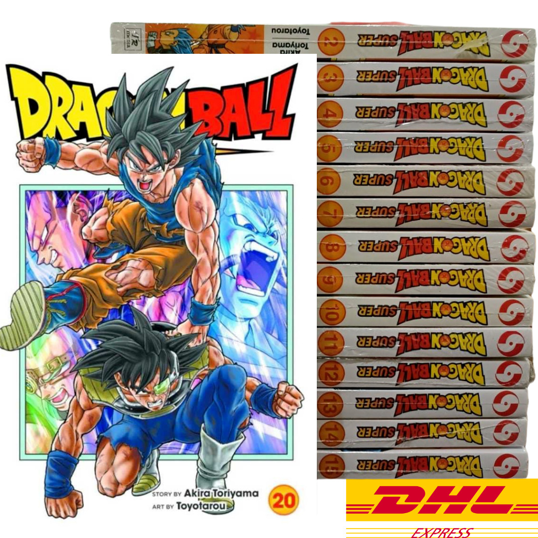 Dragon Ball Super English Comics Vol. 1-20 Complete Set Physical Book New Manga