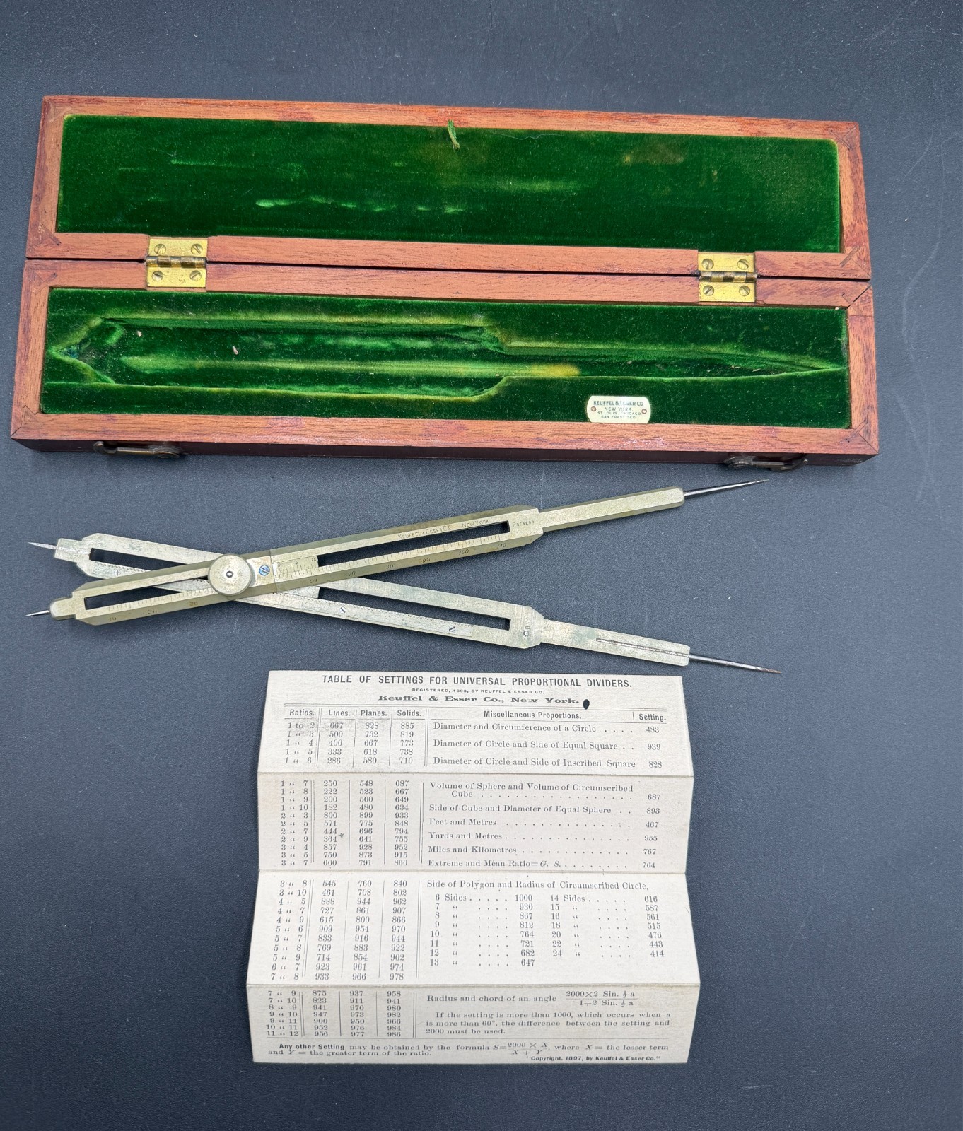 Vtg. Keuffel & Esser Co. 10\