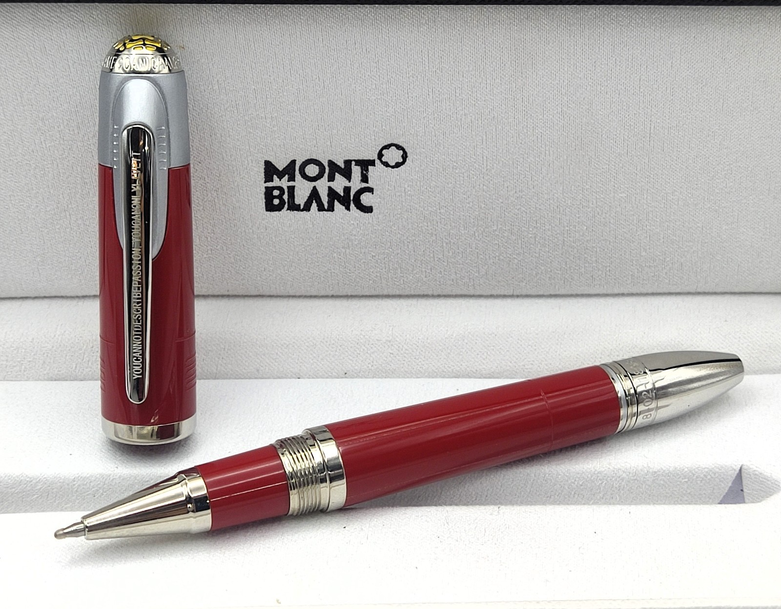 Premium Montblanc Enzo Ferrari Special Limited Edition Rollerball Pen With Box