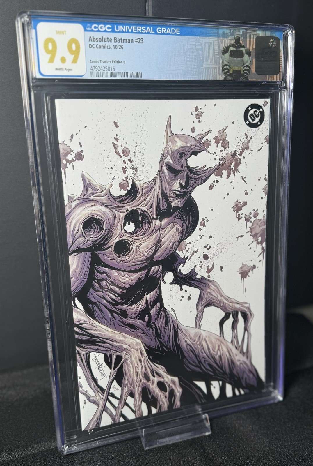 Absolute Batman #23 CGC 9.9 MINT Tyler Kirkham Comic Traders Top Pop 1 of 1