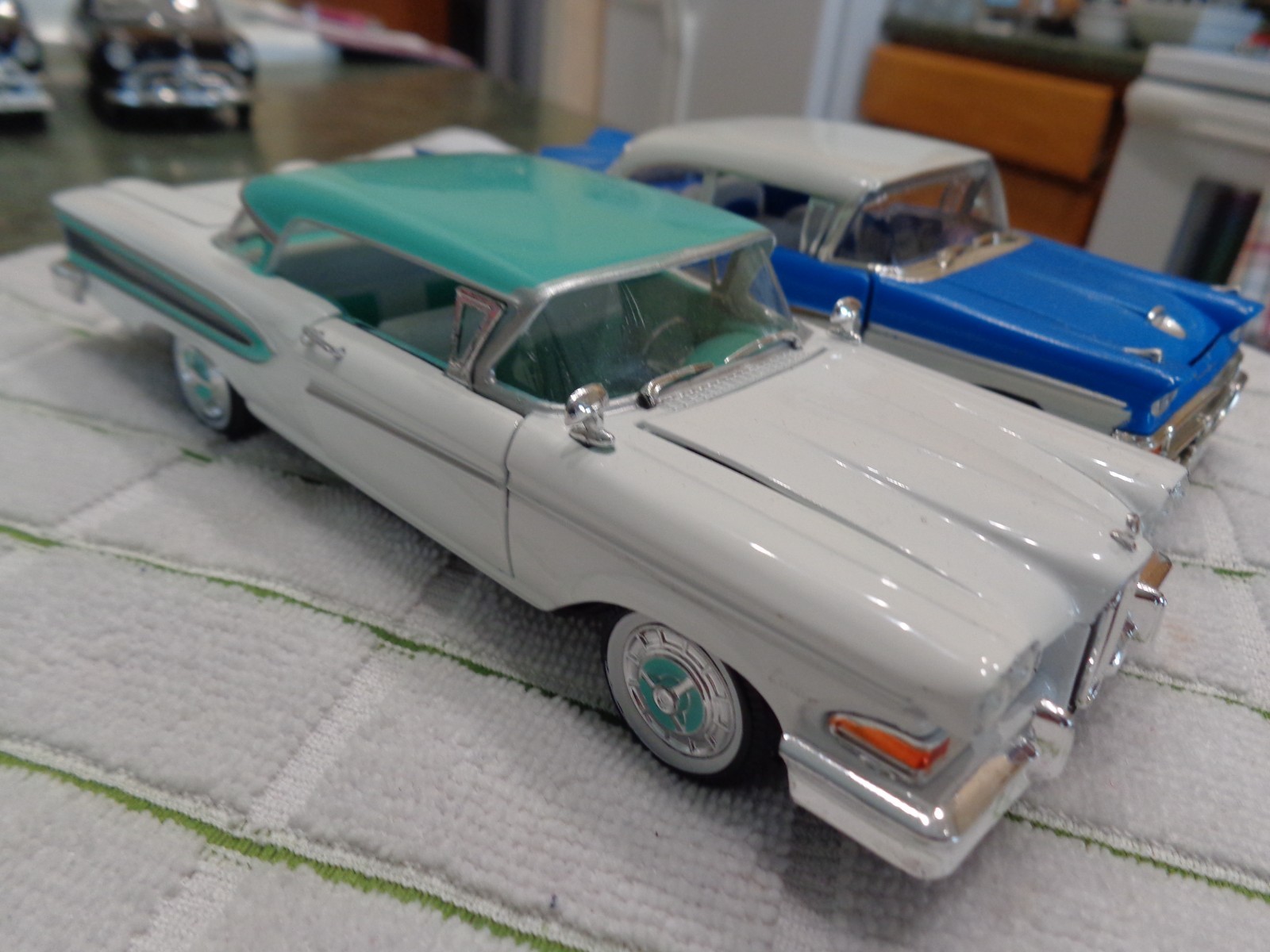 1958 FORD EDSEL Citation, & A 1958 FORD FAIRLAND 500 1:32 Scale Diecast BY ARKO