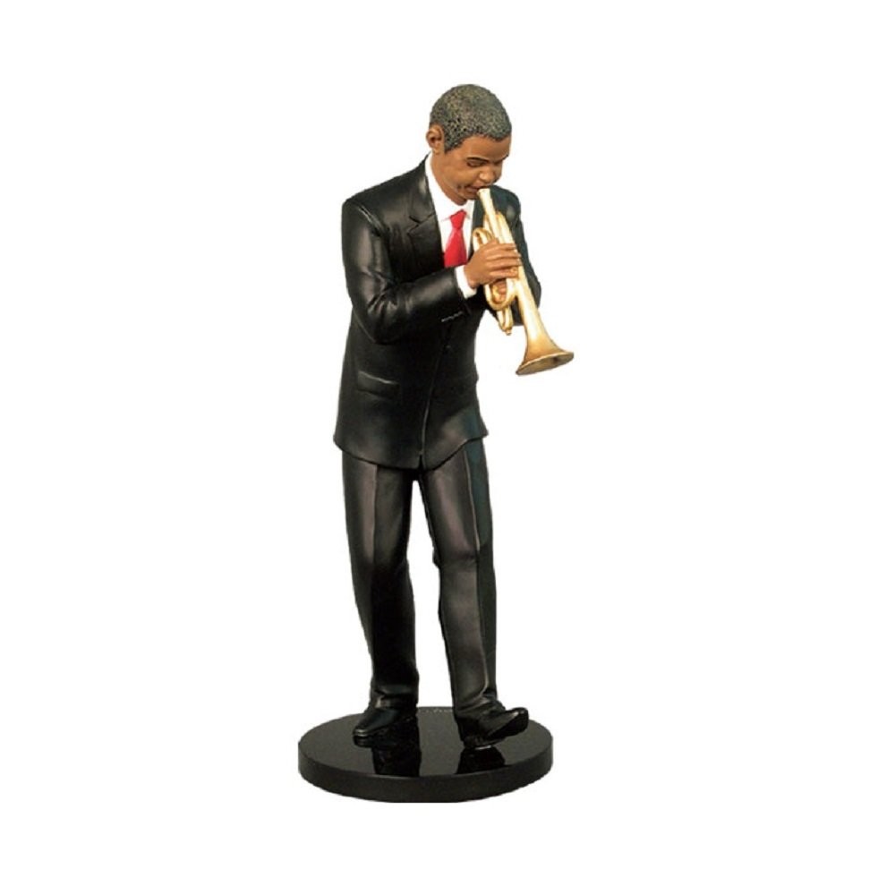 Positive Image Ebony Vibrations: Trumpeter,Sculptures & Figurines Positive Image Ebony Vibrations: Trumpeter,Sculptures & Figurines
