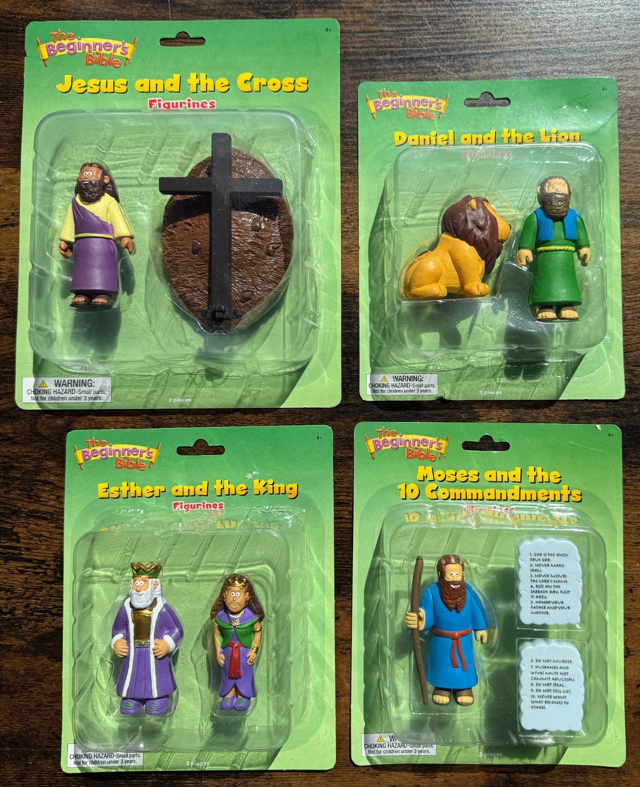 The Beginner’s Bible Figurine Mardel\'s Toy Set Jesus, Daniel, Esther, Moses Lot The Beginner’s Bible Figurine Mardel\'s Toy Set Jesus, Daniel, Esther, Moses Lot