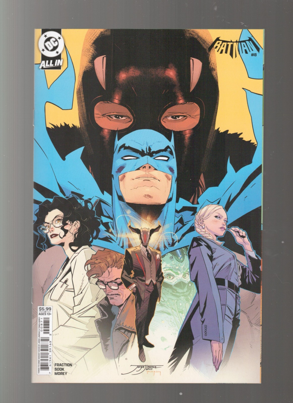 Batman #8 Jorge Jimenez Things To Come Variant - 1st Verity Cover Appearance Batman #8 Jorge Jimenez Things To Come Variant - 1st Verity Cover Appearance