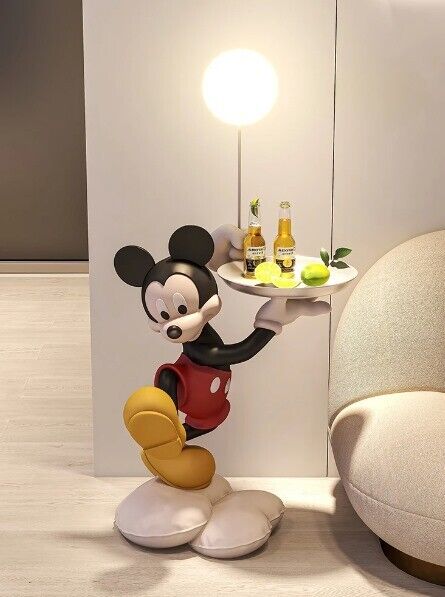 Disney Mickey Mouse Floor Lamp Resin Touch Exclusive