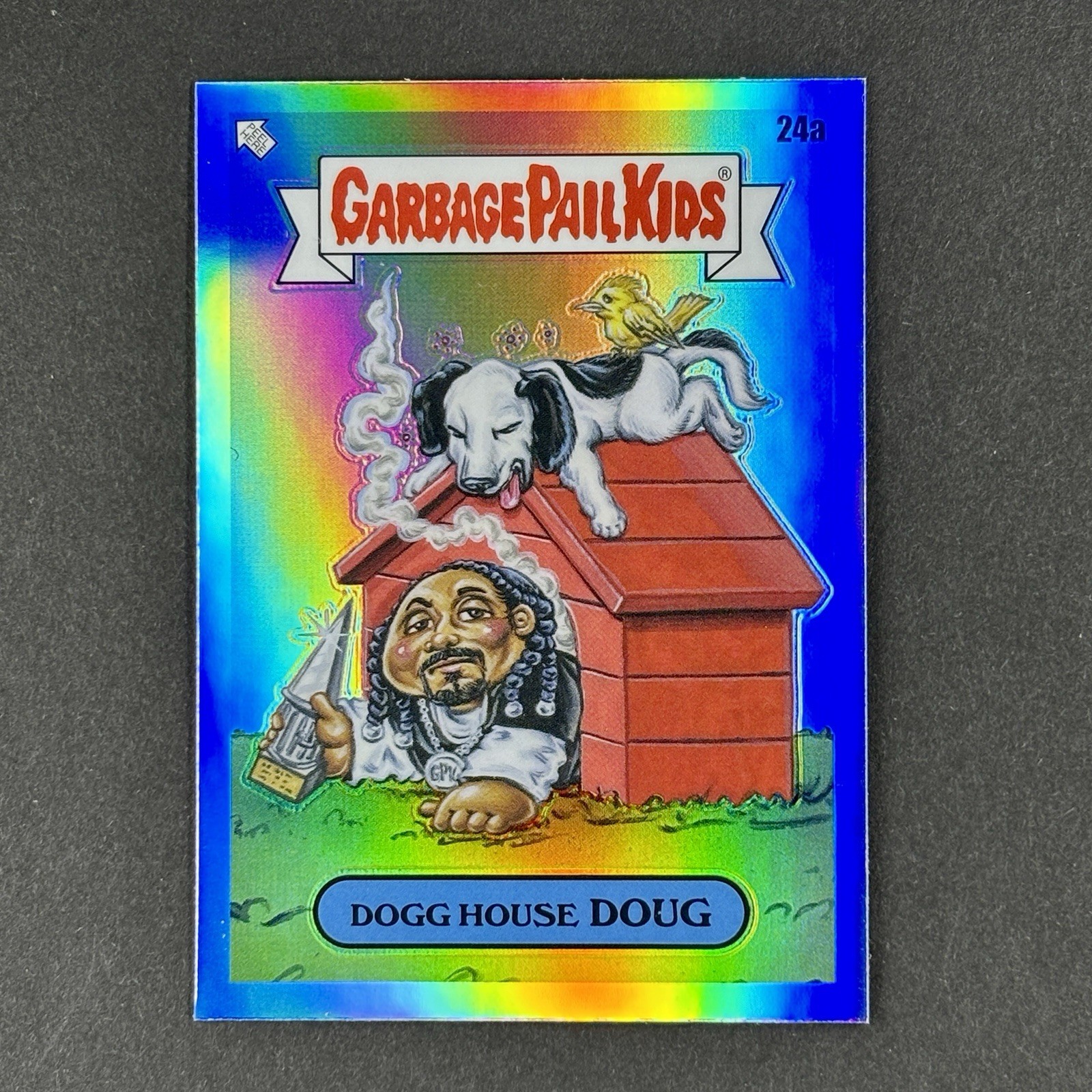 Garbage Pail Kids Chrome 7 Dogg House Doug Snoop Dogg Chrome Refractor 24a
