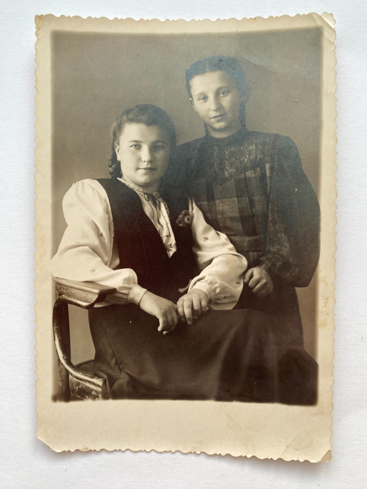 Beautiful girls pretty attractive young women Vintage Photo Portrait Beautiful girls pretty attractive young women Vintage Photo Portrait