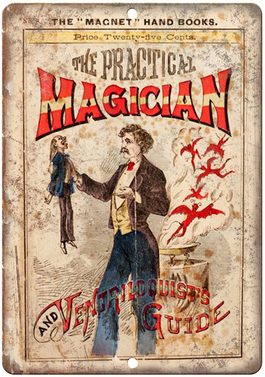 The Practical Magician Vintage Book Cover 12\