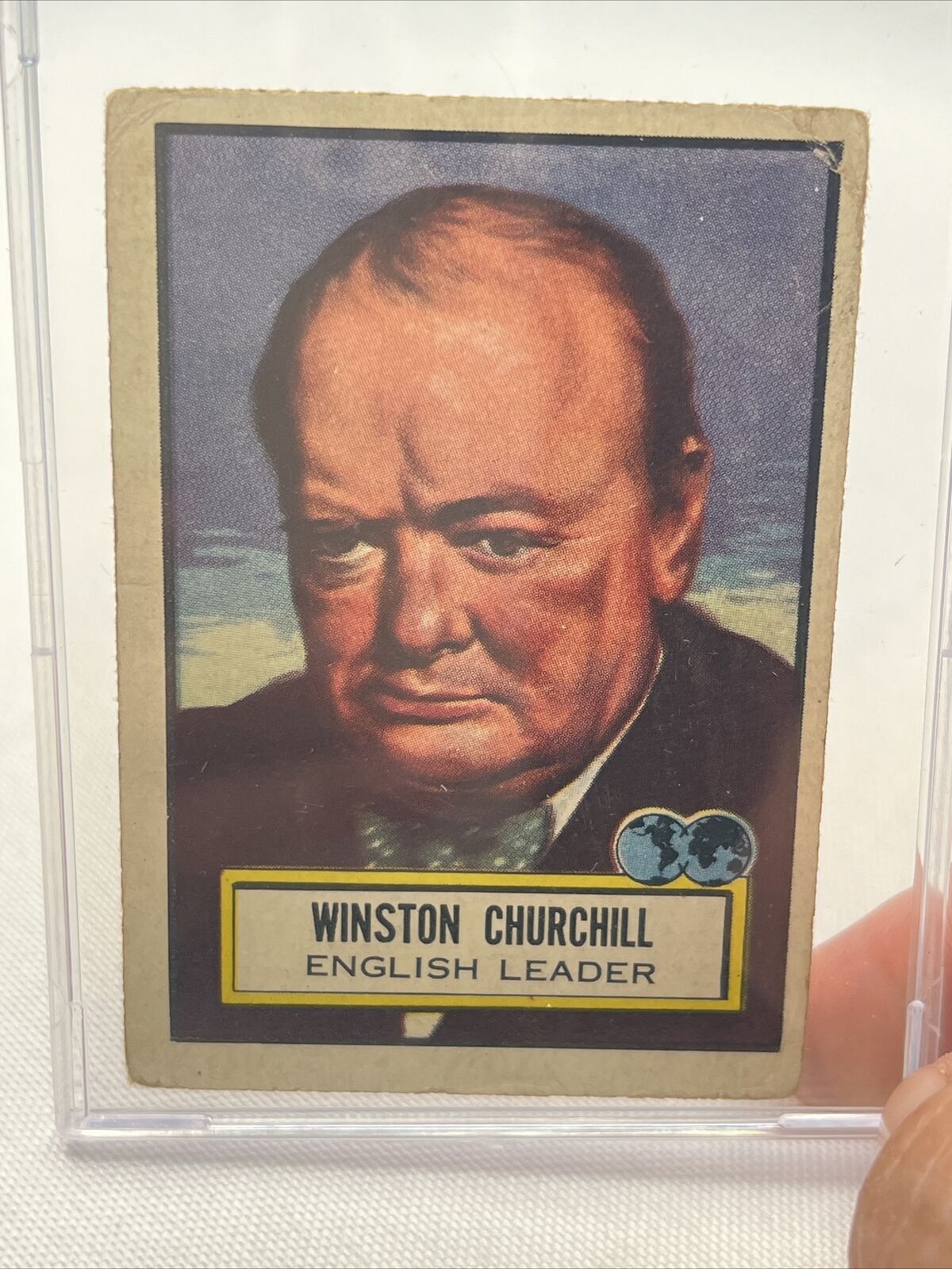 1952 Topps Look \'N See #64 Winston Churchill