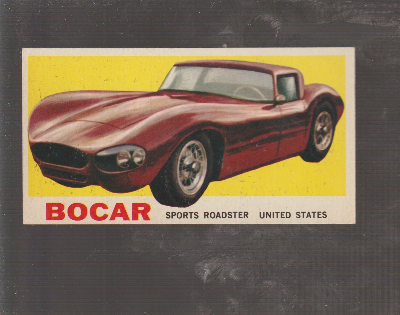 1961 Topps Sports Cars # 30 Bocar EX