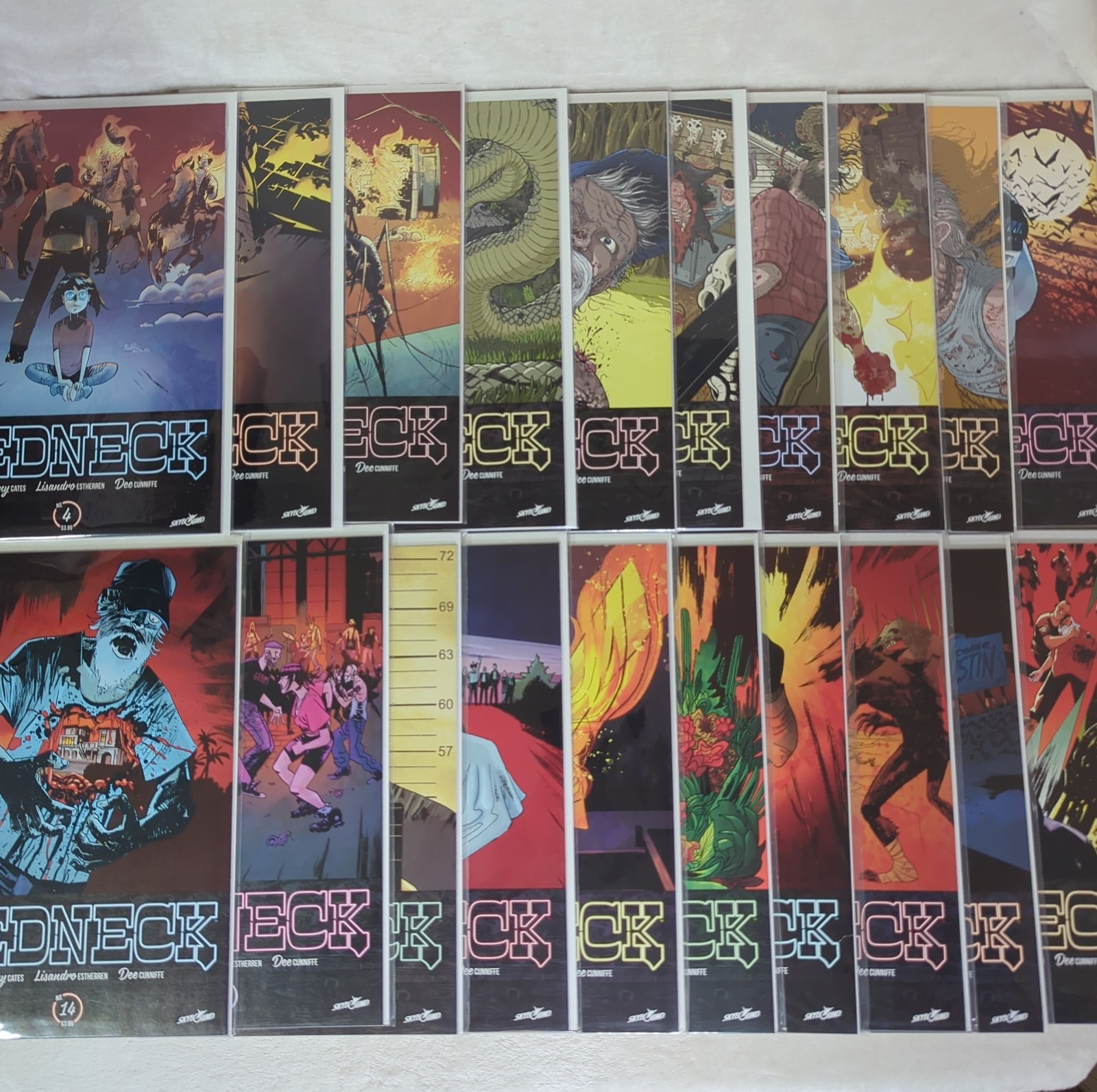 Redneck Lot/Run of 20 Comic Books #4-23 Skybound/Image Comics 2017-2019 Redneck Lot/Run of 20 Comic Books #4-23 Skybound/Image Comics 2017-2019
