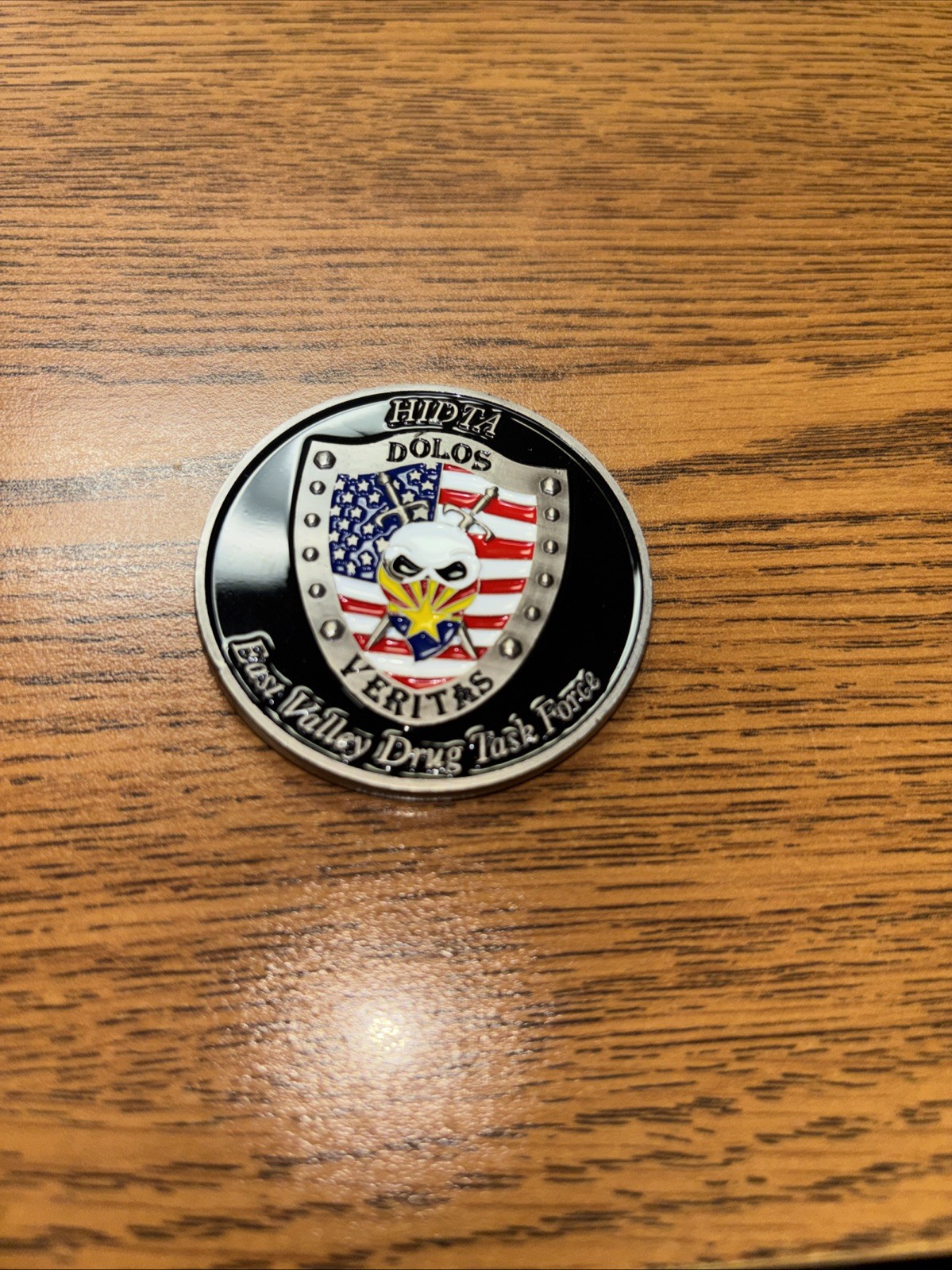 HIDTA- East Valley Drug Task Force  challenge coin