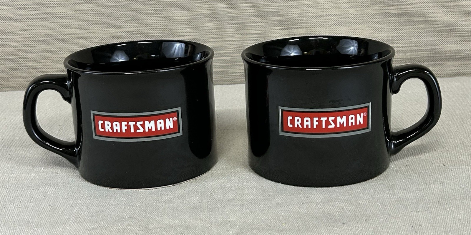 Vintage CRAFTSMAN ~ Large Black Coffee/Soup Mug/Cup ~ Never been Used