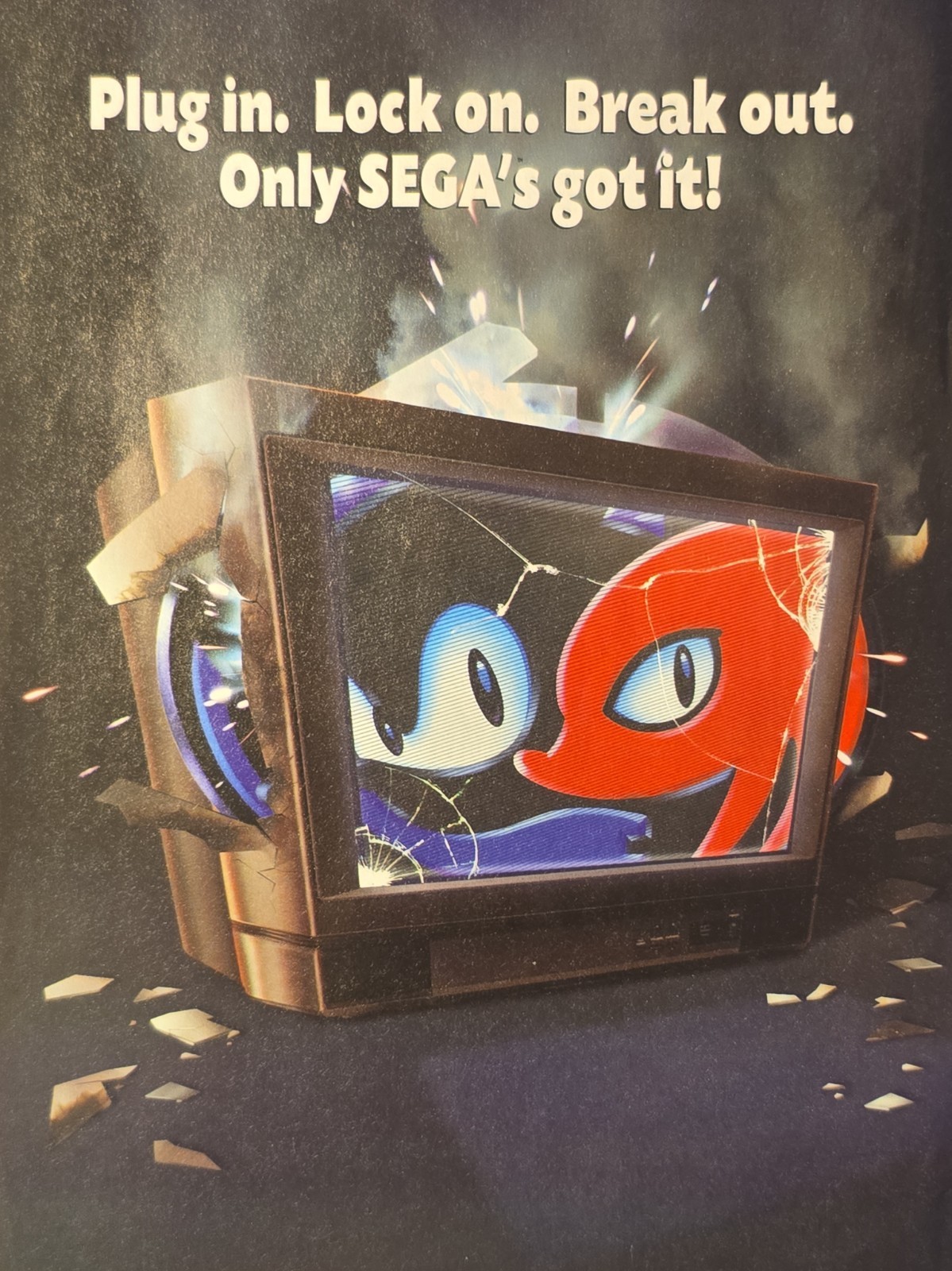 ​Rare 1994 Sega Sonic & Knuckles Vintage Print Lot Ads Strategy Guides