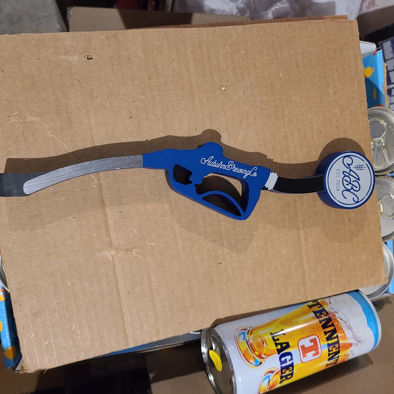 Auburn Brewing Gas Handle Shaped Tap Handle