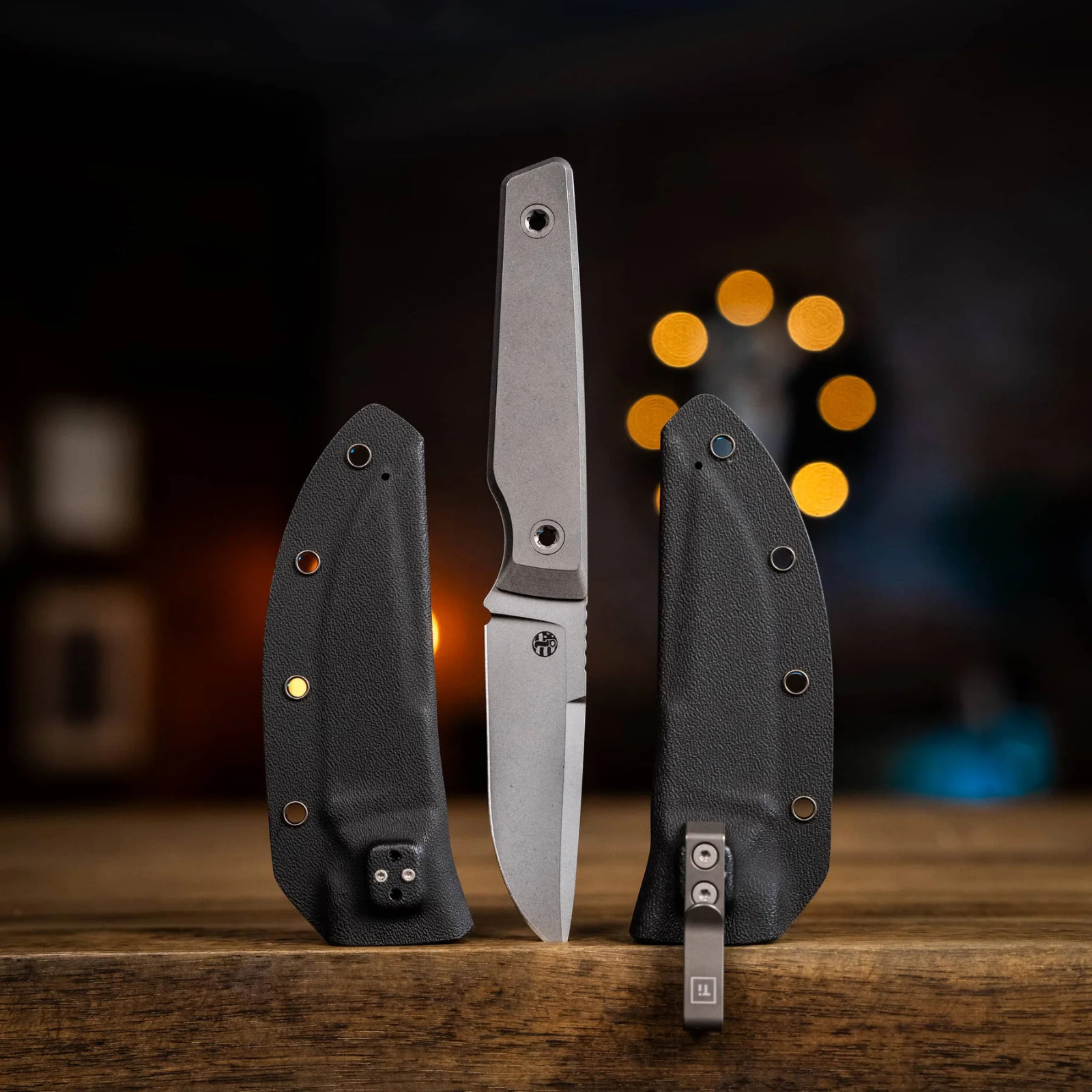 Big Idea Design USA Signal Fixed Knife 3.25 MagnaCut Steel Blade Titanium Handle