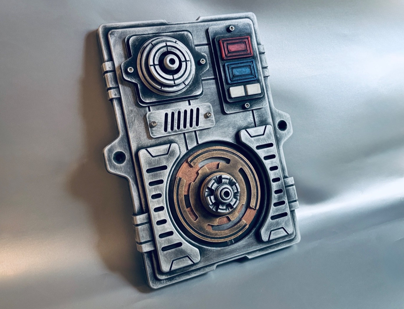 Wall Mount Control Panel V2 - Sci-fi Prop Plaque - Star Wars Galaxy\'s Edge