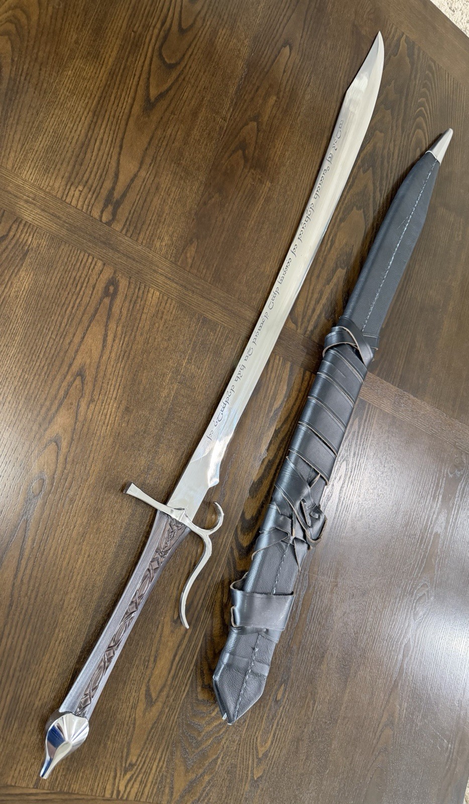 Elven High King Ringil Sword - High Carbon Steel - Darksword Armory Elven High King Ringil Sword - High Carbon Steel - Darksword Armory