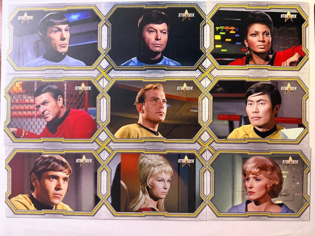 2026 Star Trek Connections Complete 90 card Base Set + PROMO P1