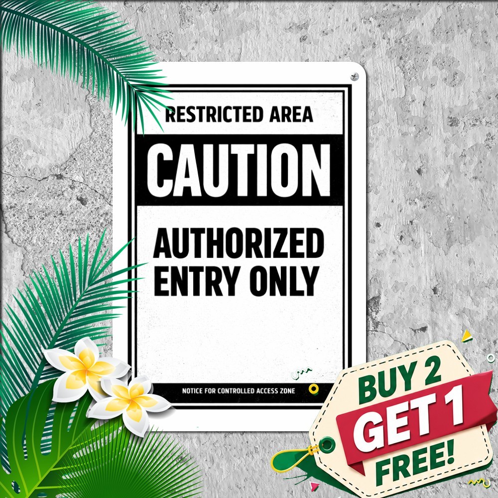 Weatherproof Outdoor Warning Metal Sign Private Property Caution Plaque 8x12