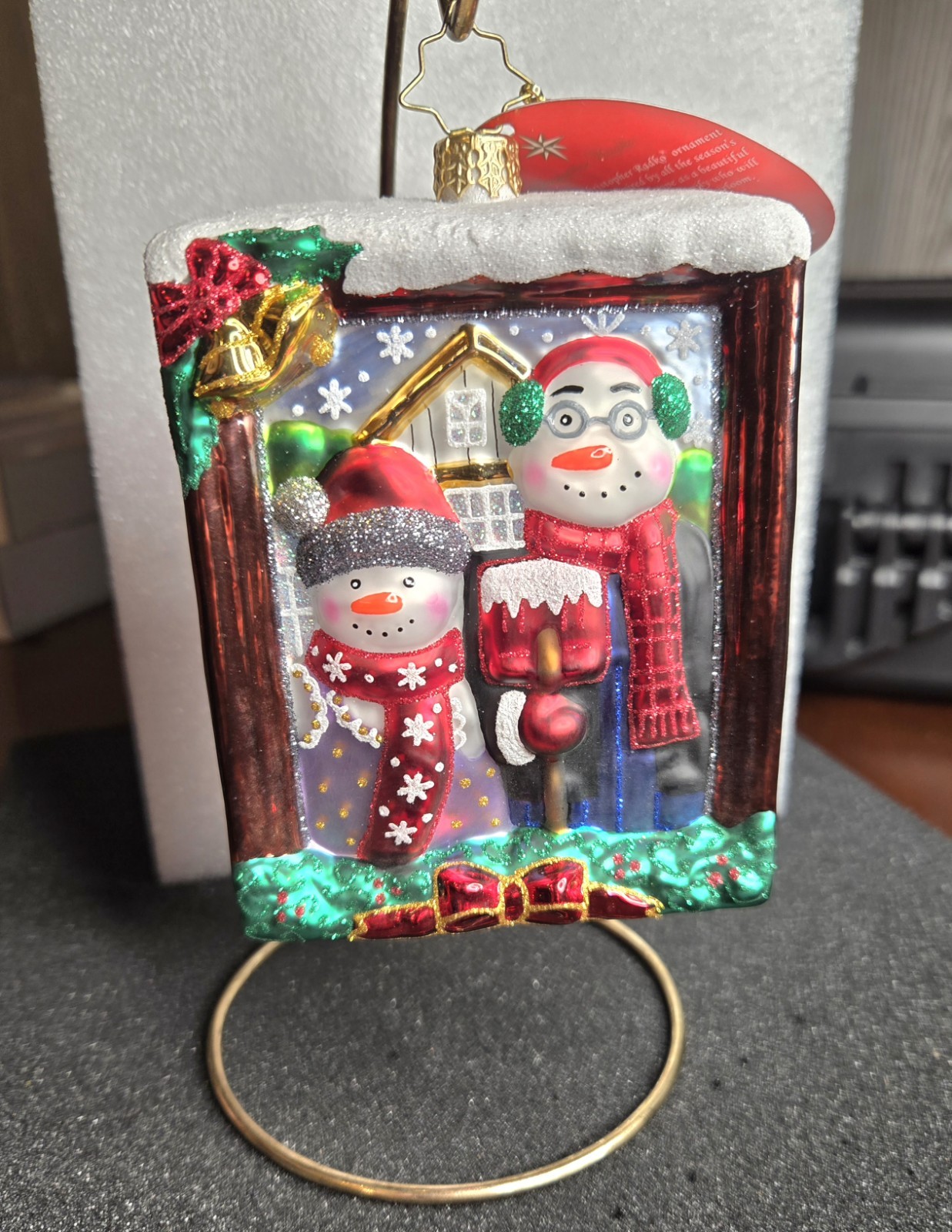 Retired Christopher Radco 1021020 Ornament A Moment in Time 2021 Glass Poland Retired Christopher Radco 1021020 Ornament A Moment in Time 2021 Glass Poland