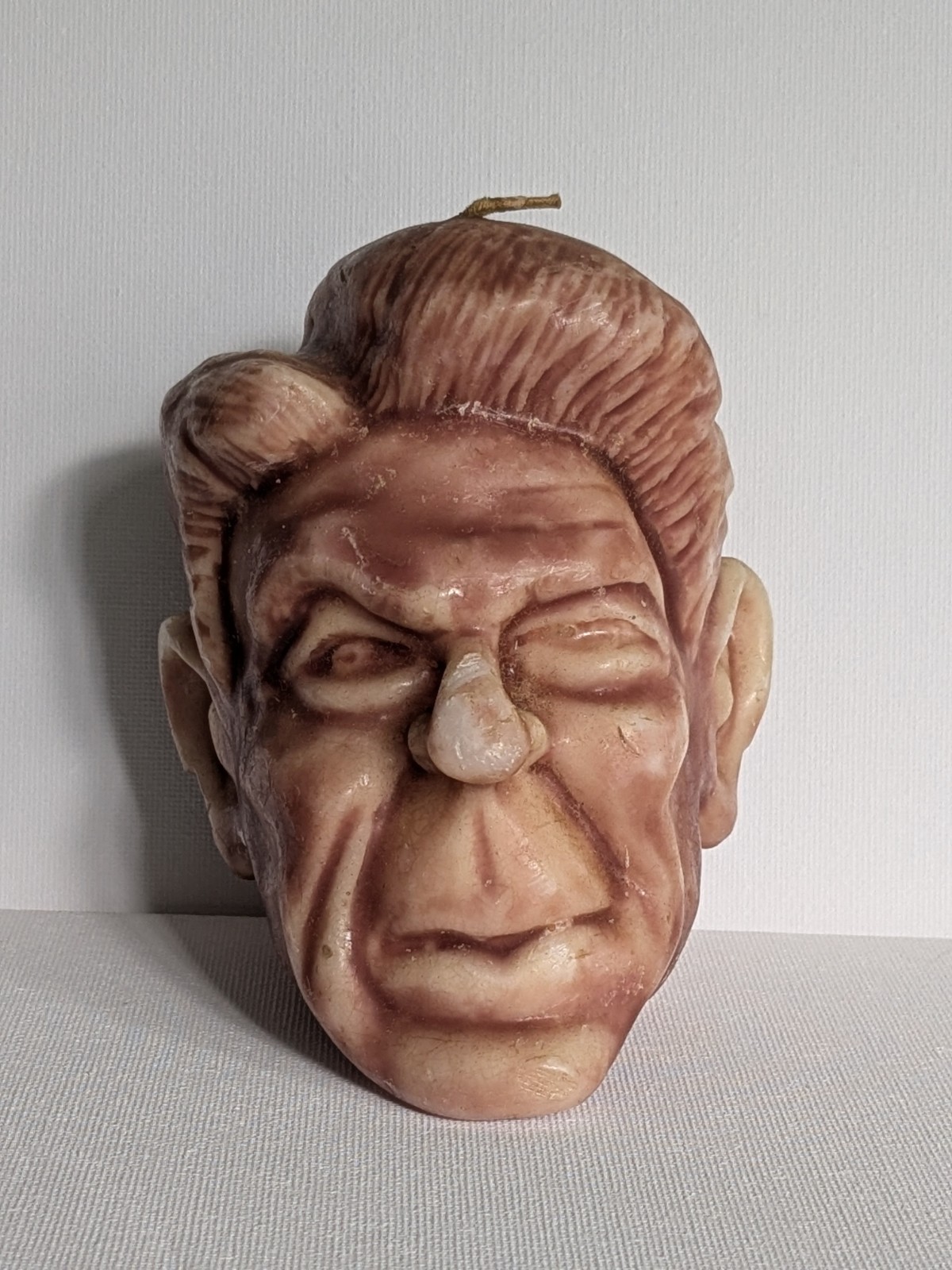 RARE 1980s Ronald Reagan Novelty Wax Head Bust Vintage Political Memorabilia