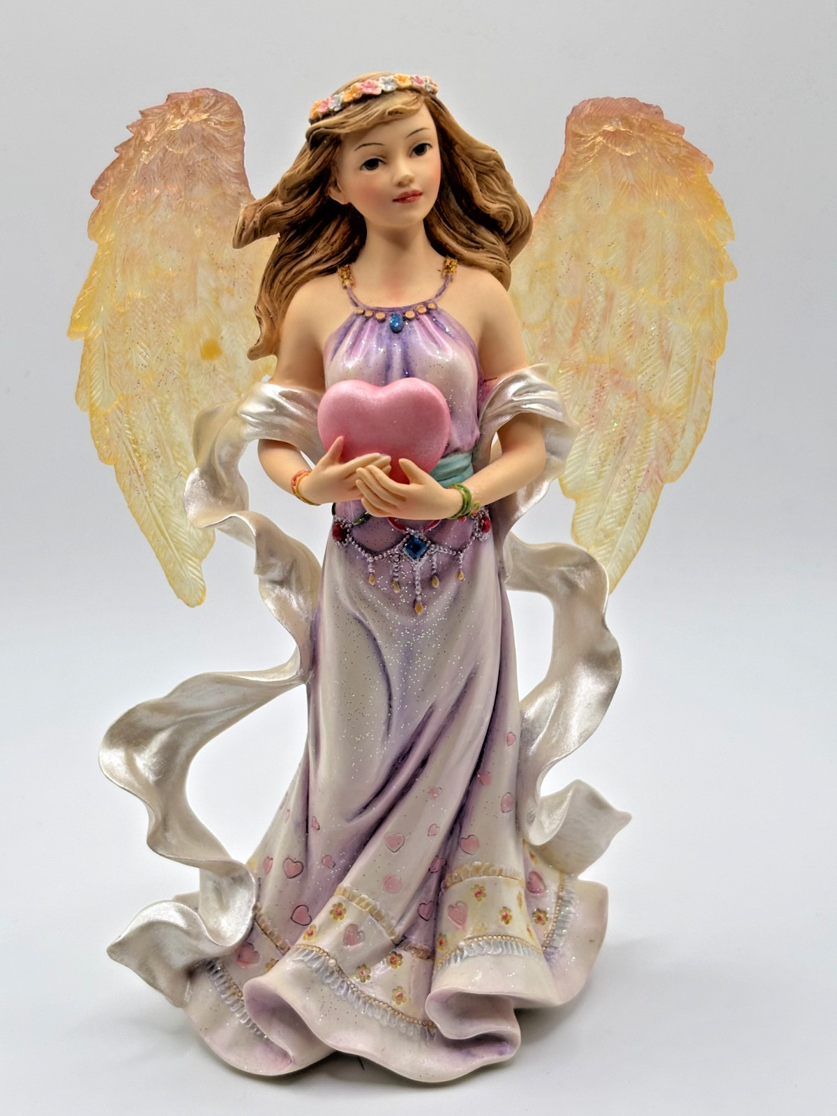 Angels Around Us Compassion AA904 Munro 2004 Angel Figurine w/Box EUC