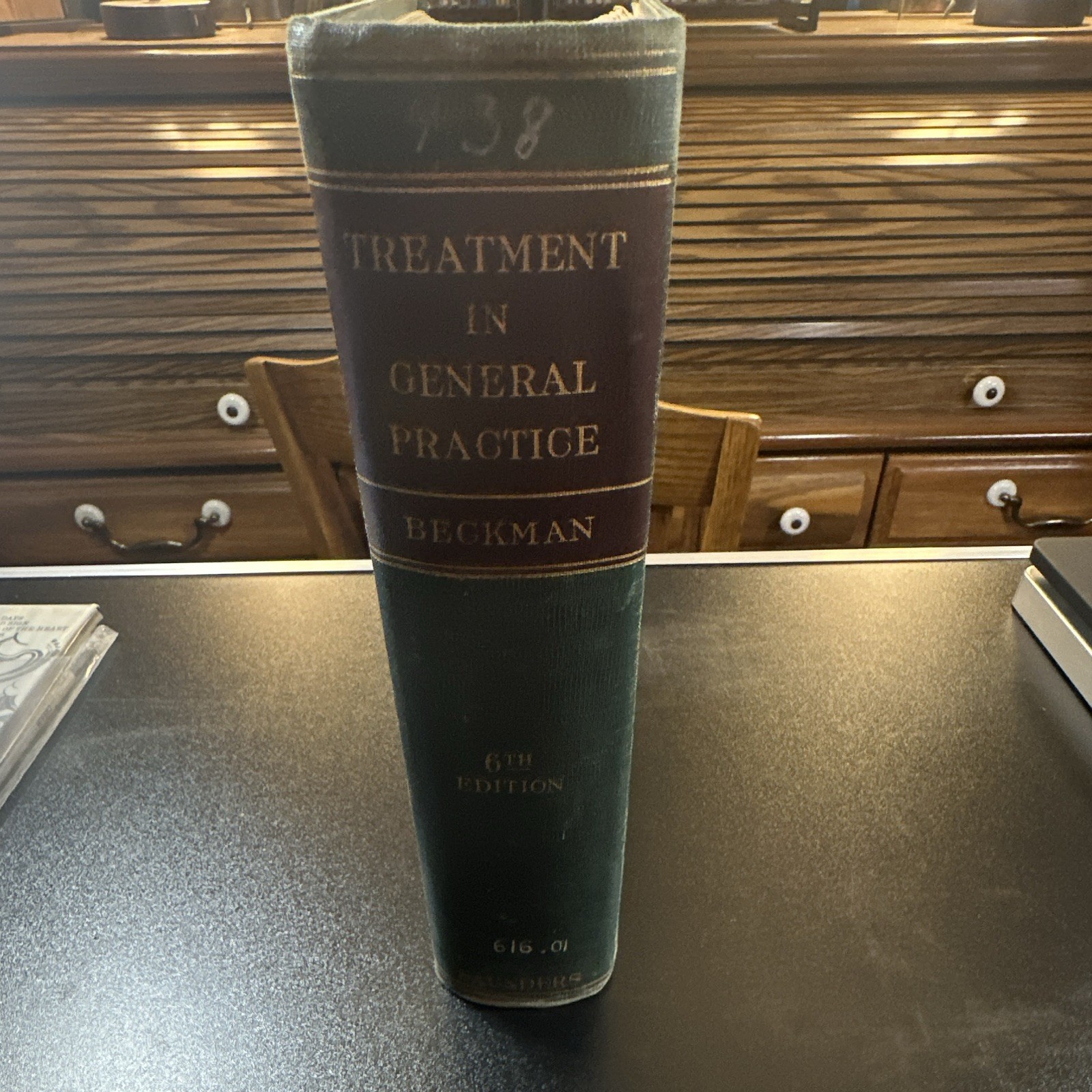 VINTAGE MEDICAL BOOK Treatment in General Practice 6th Ed  1948