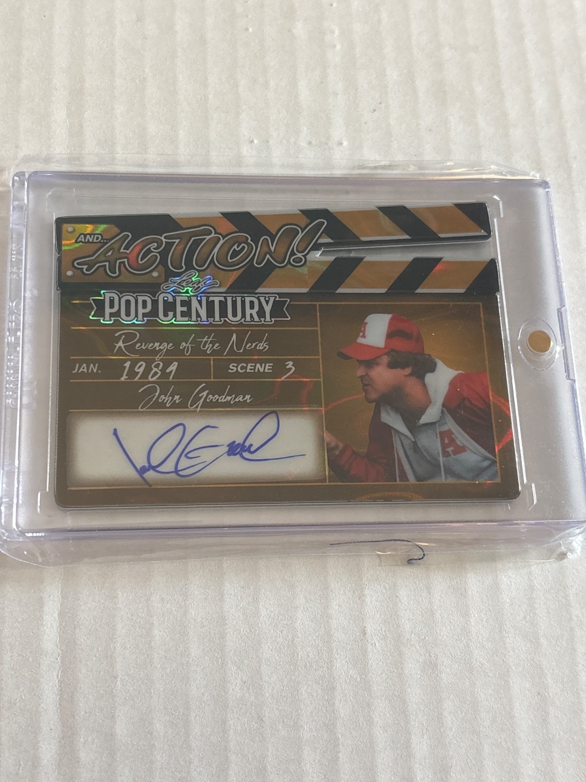 John Goodman 2026 Leaf  Pop Century In Action Auto Gold 1/1