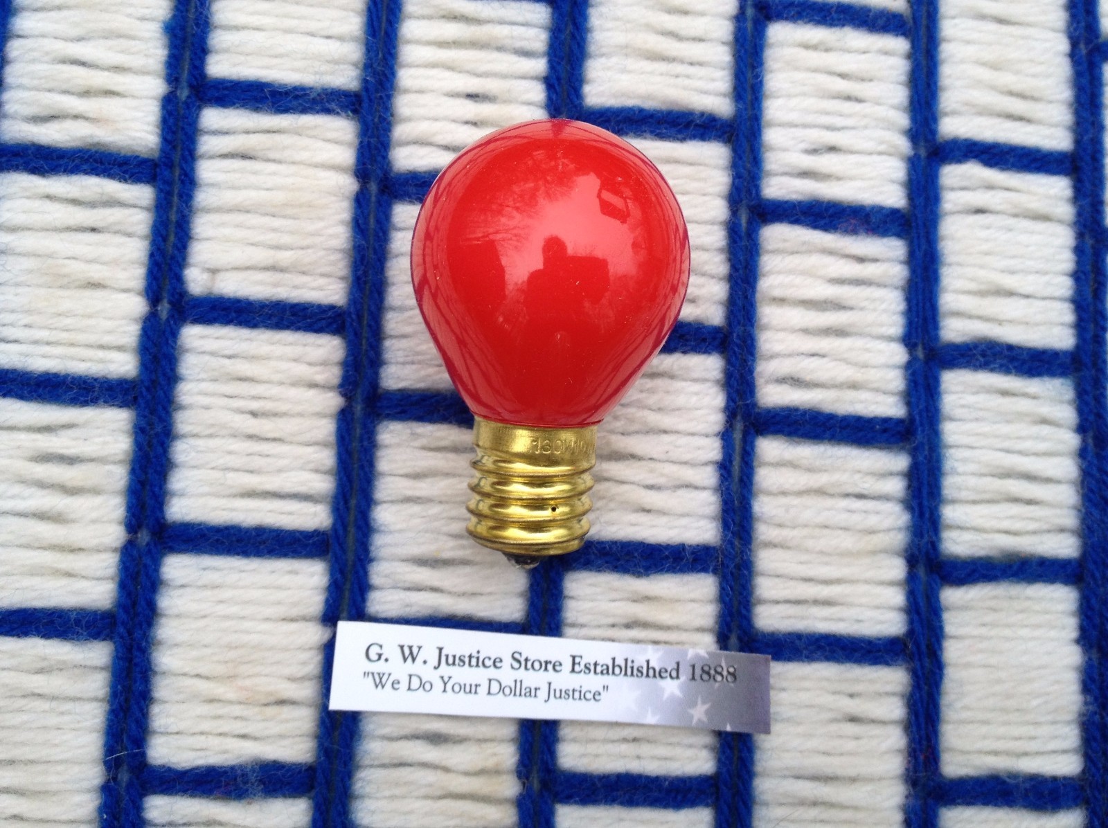 rudolph ROUND NOSE frostie santa C9 FIRE ENGINE RED LIGHT BULB 10w E17 S11 /N ew
