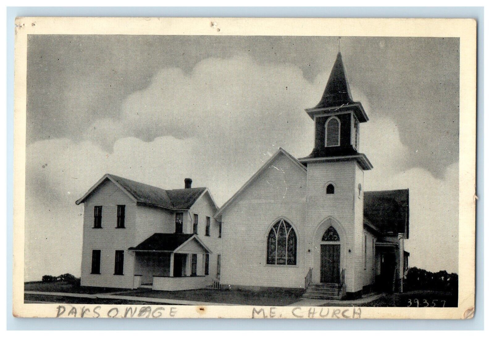 Clarendon Tiona Methodist Parish Advertising Clarendon Pennsylvania PA Postcard