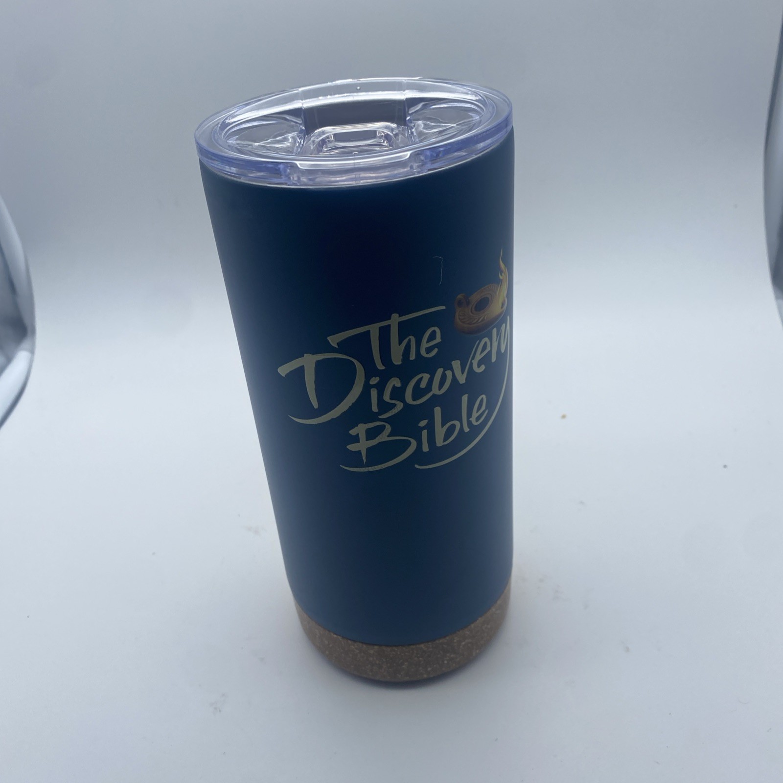 Christian Art Gifts The Discovery Bible Tumbler Blue NEW